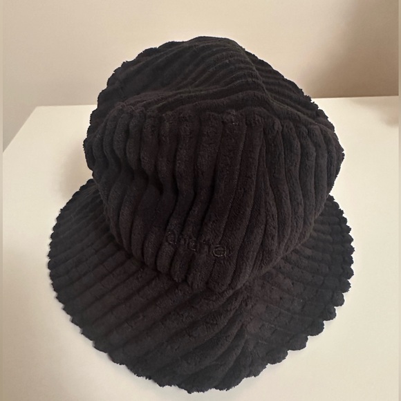 Apana Black Corduroy Bucket Woman’s Hat - Picture 2 of 7